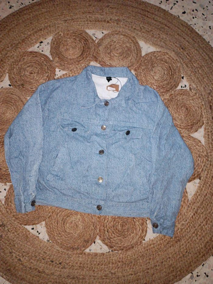 Veste en denim oversize super originale t.34/40 - photo numéro 6