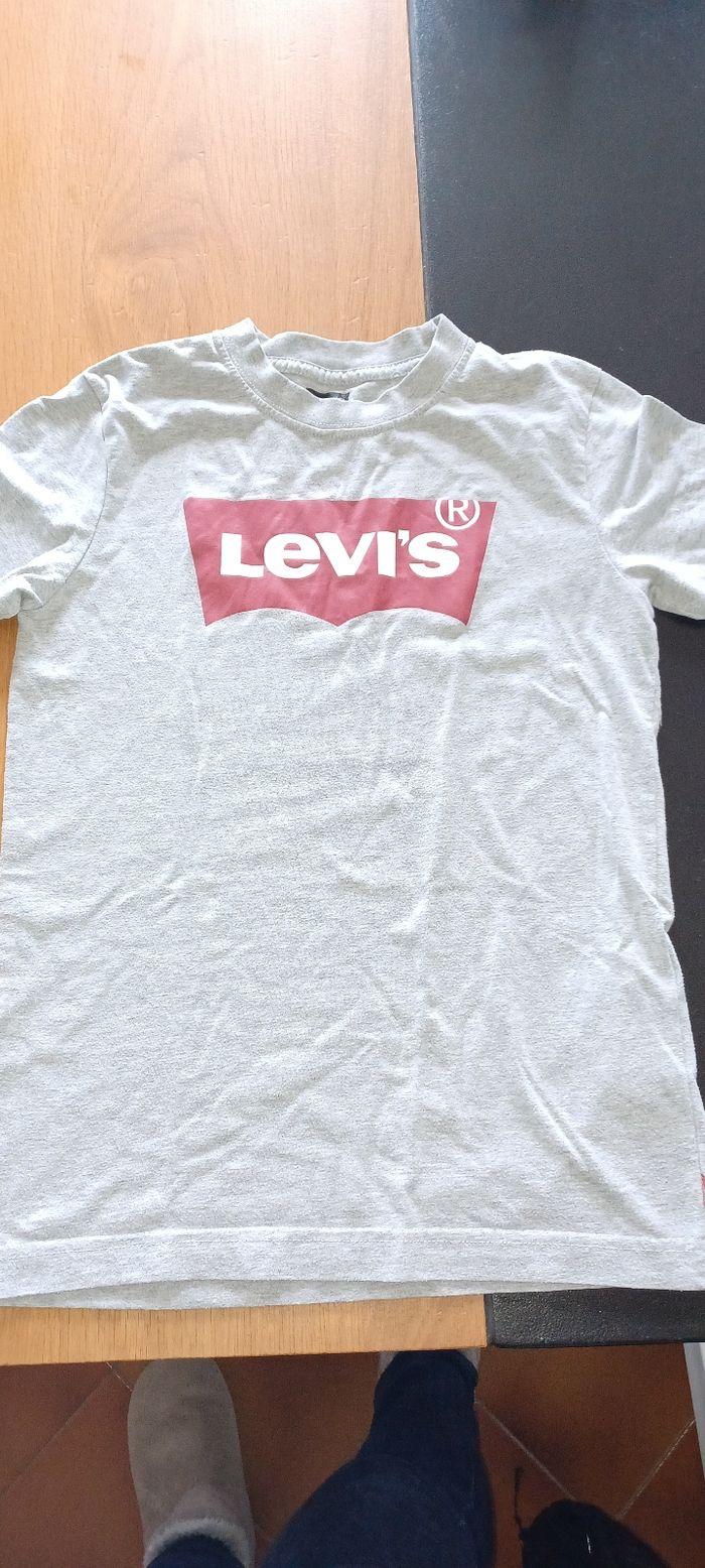 T shirt levi's 12 ans gris - photo numéro 1