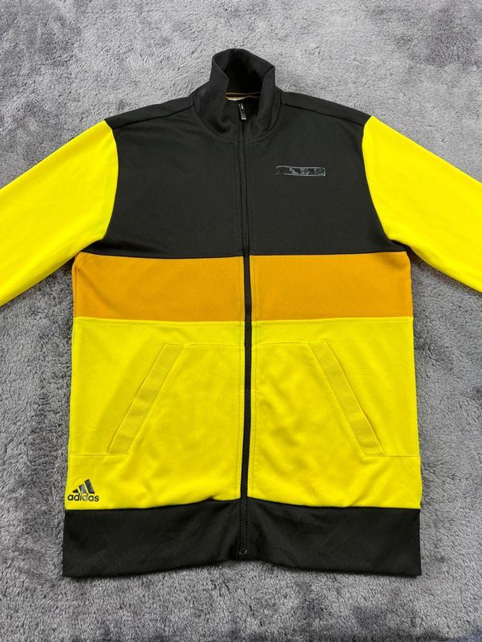 👕 Veste de sport Adidas Chelsea Noir et Jaune Taille M 👕 - photo numéro 9