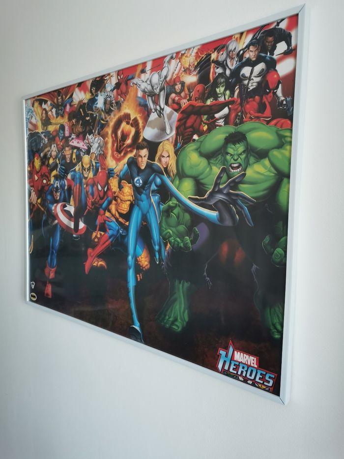 Tableau avec poster super héros Marvel - photo numéro 2