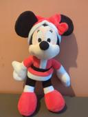 peluche Disney Minnie noël