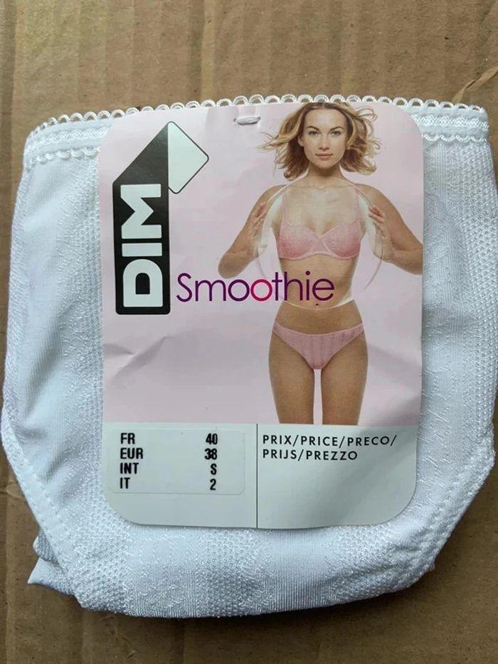 Culotte blanche Dim smoothie taille 40 - photo numéro 1