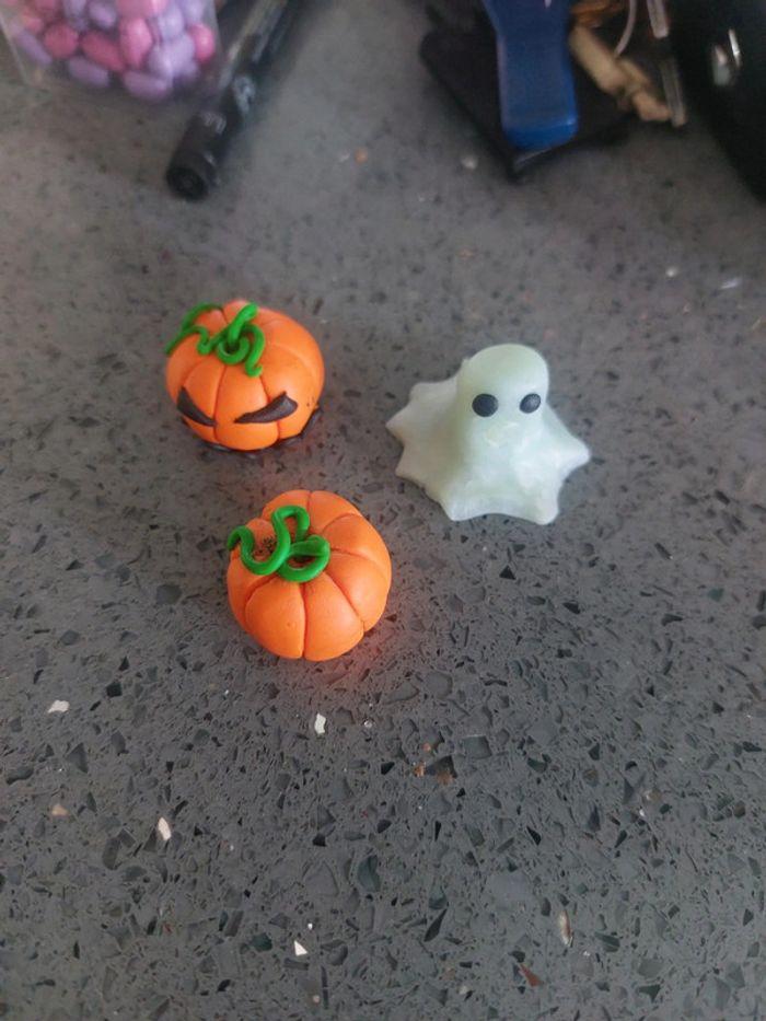 Deco halloween en pâte fimo - photo numéro 1