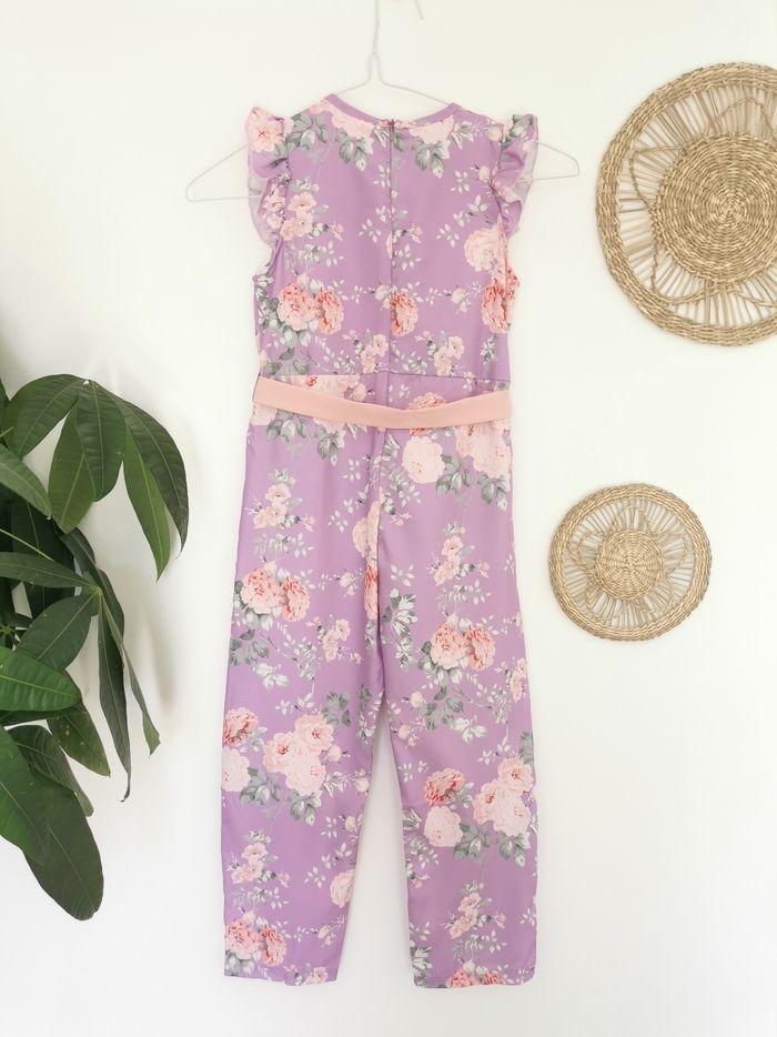 Combinaison pantalon lilas fleurie 7 Ans - photo numéro 6