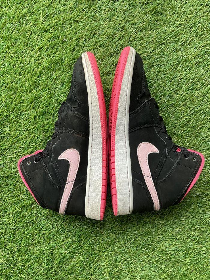 Jordan 1 mid black digital pink size 36 - photo numéro 3