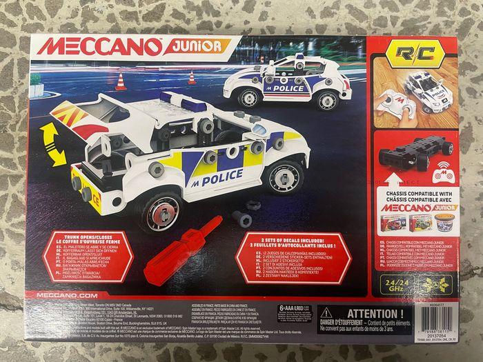 Meccano voiture de police télécommandée - photo numéro 2