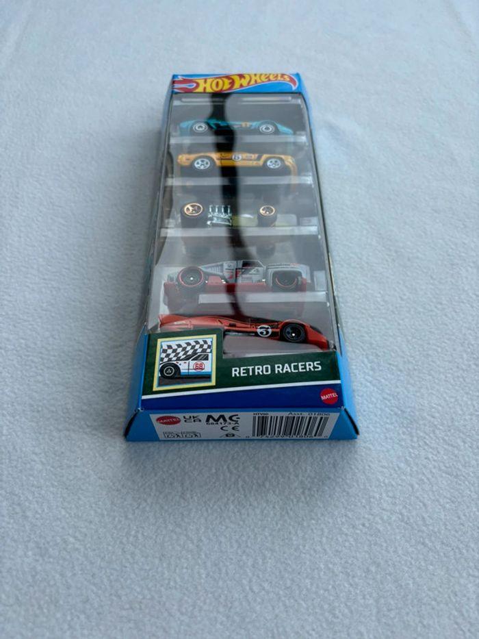 Pack de 5 Hot Wheels Retro Racers - Produit Rare - photo numéro 4