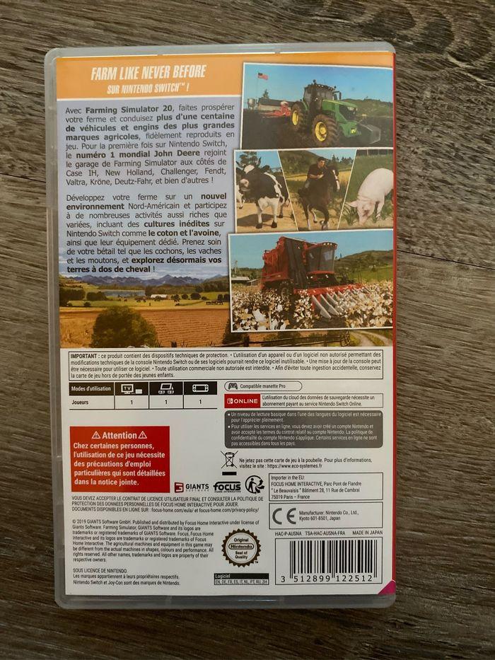 Jeu switch Farming simulator - photo numéro 3