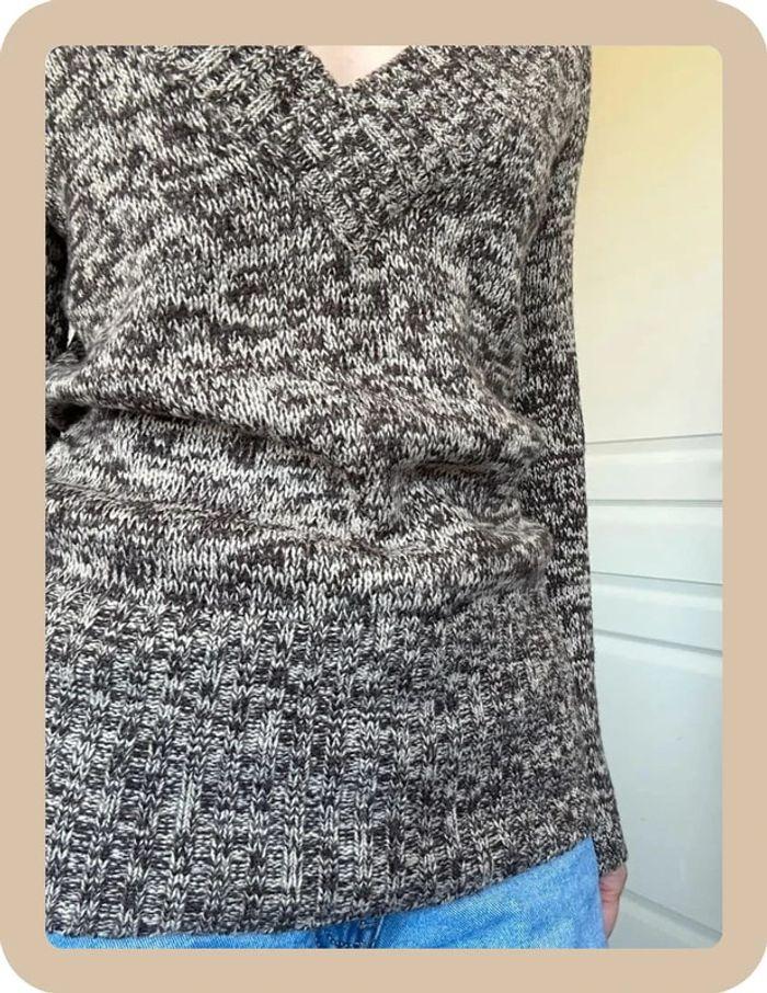 Pull maille Marron Jennyfer taille 40 💖 - photo numéro 6