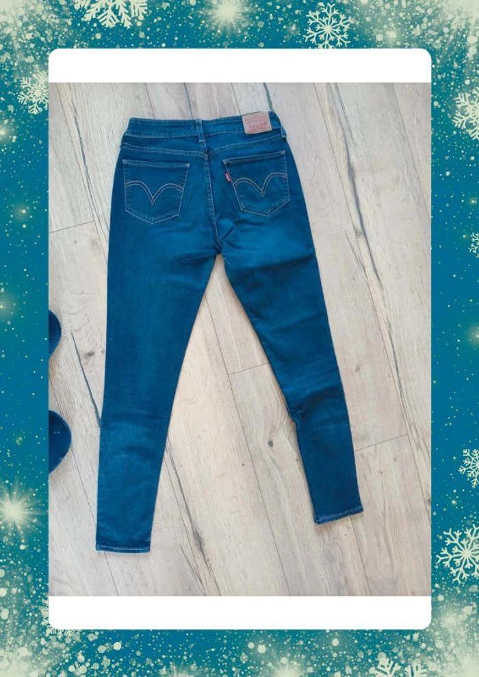 Jean levis 535 super skinny bleu brut 29x32 - photo numéro 2