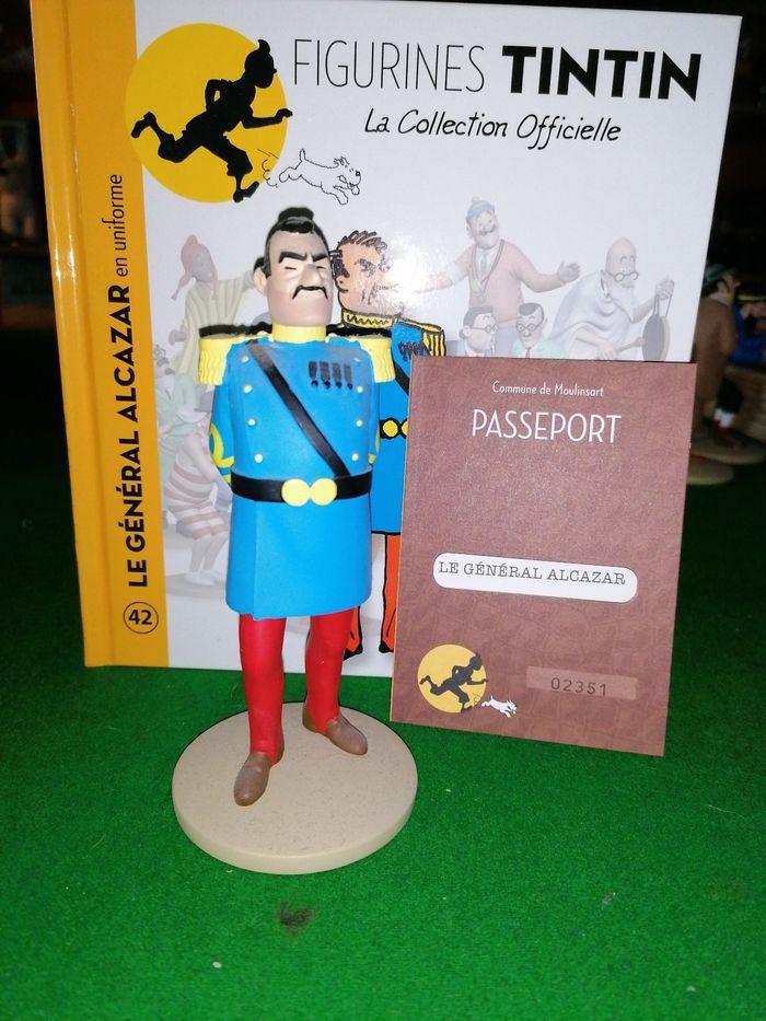 Tintin Figurine n 42 Général Alcazar