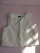 Gilet blanc sans manche Kiabi Taille 18 mois