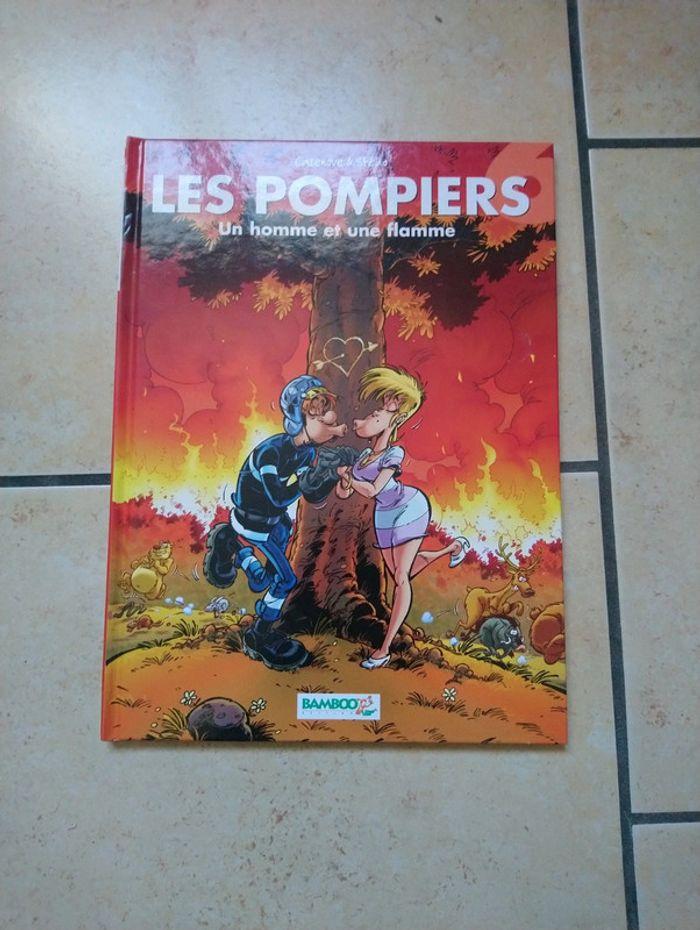 Bd les pompiers : tome6 un homme et une flamme - photo numéro 1