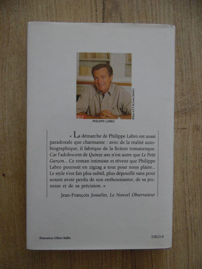 Livre "Quinze ans" - photo numéro 2