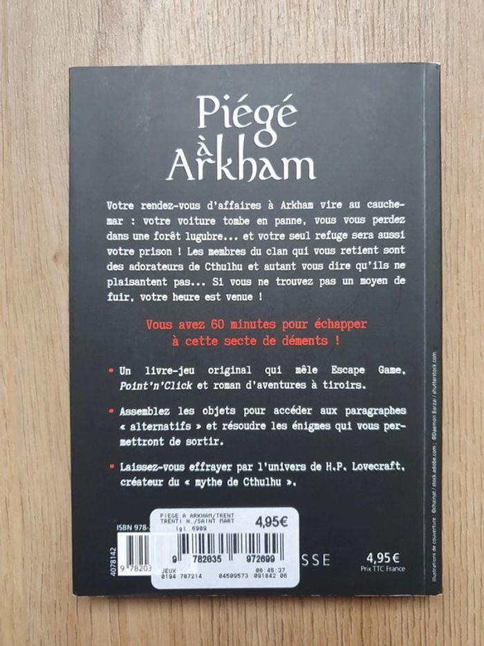 Escape game - piégé à Arkham - photo numéro 2