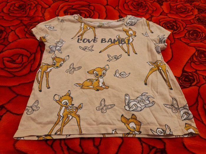 Tee-shirt 5 ans fille bambi