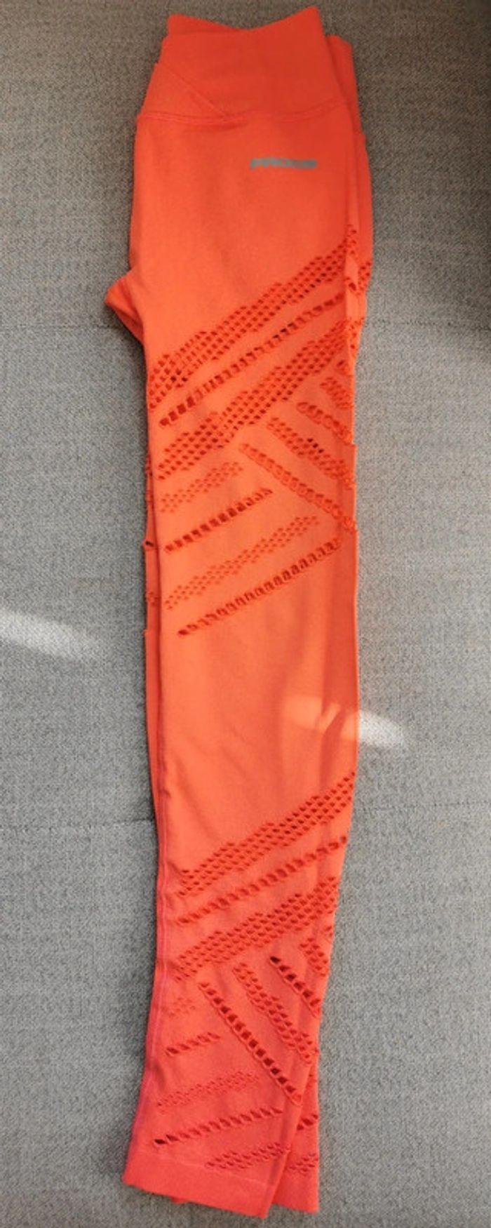 Legging Prozis orange édition limitée taille XS - photo numéro 4