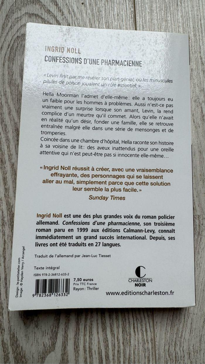 Confessions d'une pharmacienne / Ingrid Noll - photo numéro 2