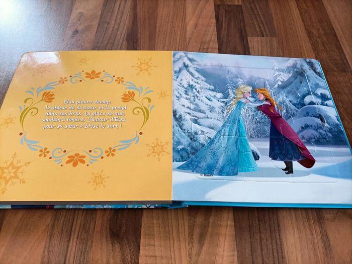 Livre avec puzzles Reine des neiges - photo numéro 6