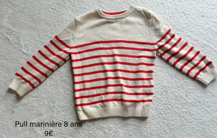 Pull marinière Lc kids 8 ans - photo numéro 2