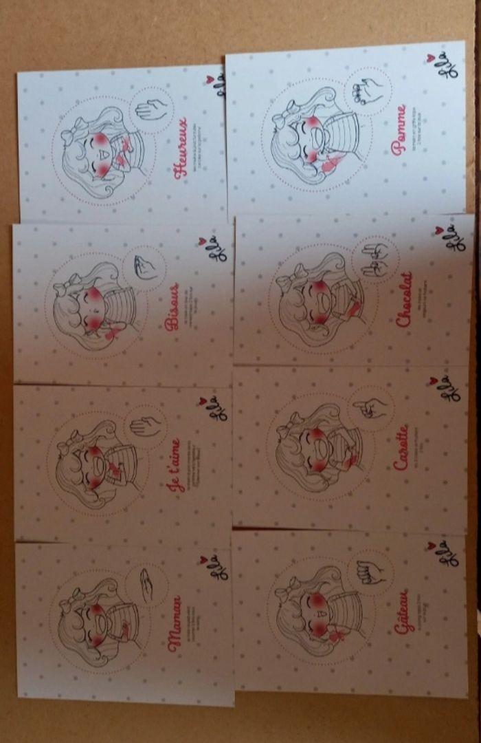 Les cartes à signer de lila signe avec bébé - photo numéro 4