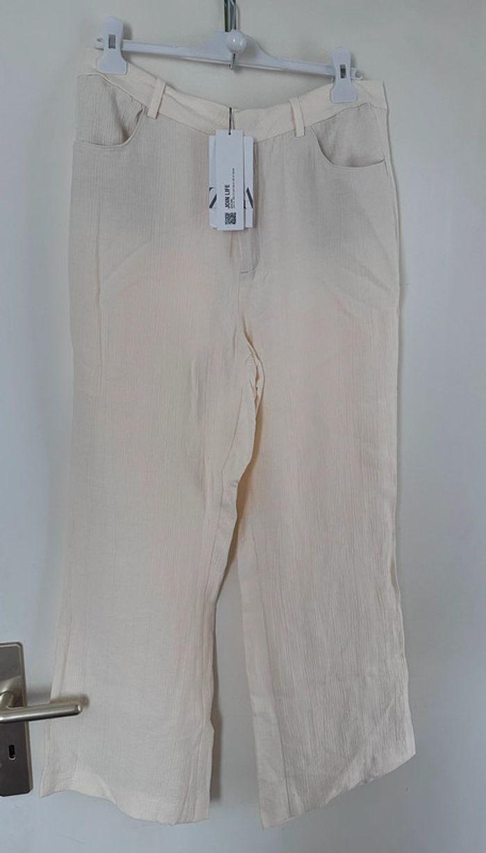 Pantalon plissé évasé - Zara - photo numéro 1