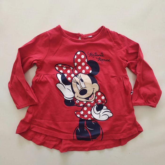 T Shirt manches longue Minnie Mouse - photo numéro 1