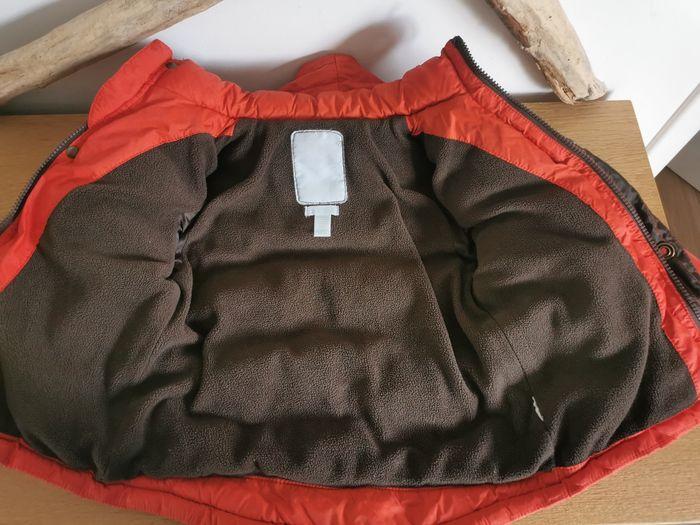 Manteau orange très chaud bébé garcon 24 mois obaibi - photo numéro 7