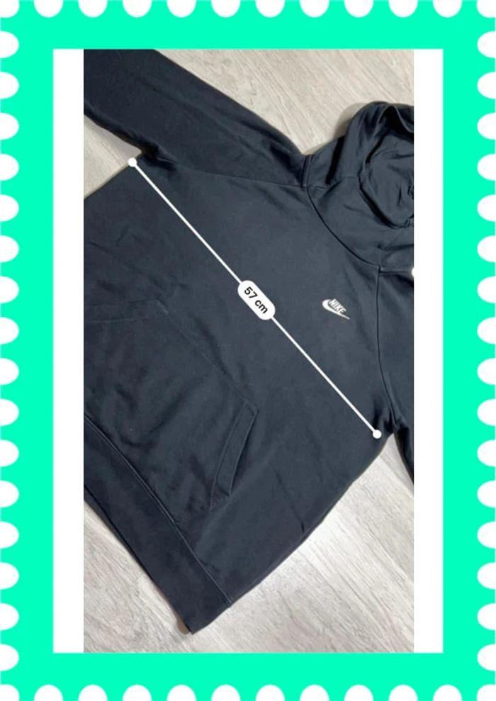 👕 Sweat à capuche Nike logo brodé Noir Taille L 👕 - photo numéro 3