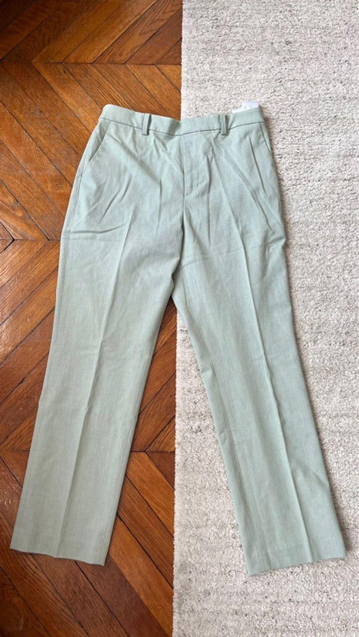 Pantalon uniqlo vert menthe - photo numéro 1