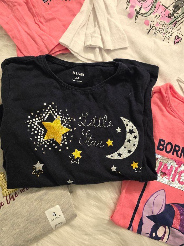 🩷🩷🩷⚘️⚘️Lot Tee-shirts ml 8 ans fille 🩷🩷🩷⚘️⚘️ - photo numéro 4