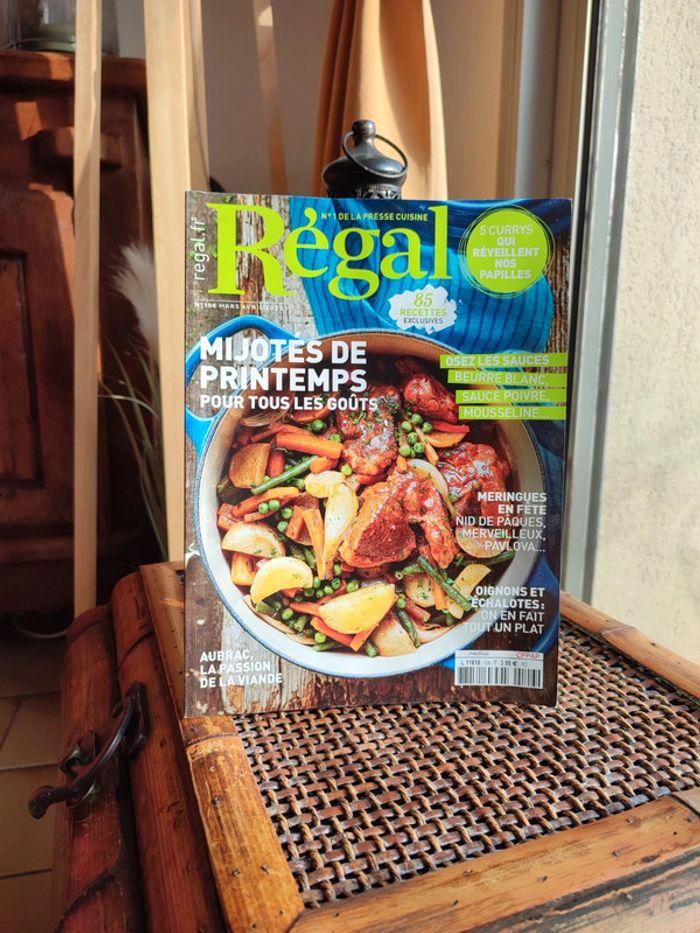 Régal livre de recettes 85 recette mijotés de printemps - photo numéro 1