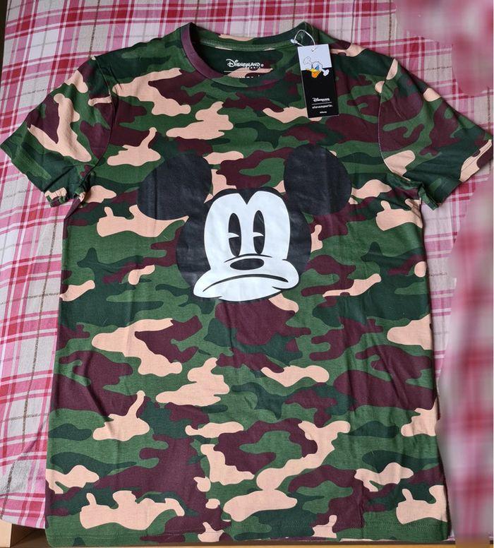 T-shirt camouflage Disney, Elevenparis neuf - photo numéro 1