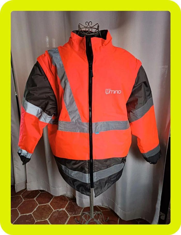 Parka fluo taille xl - photo numéro 1