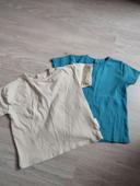 Lot 2 tee-shirt manche courte Uni