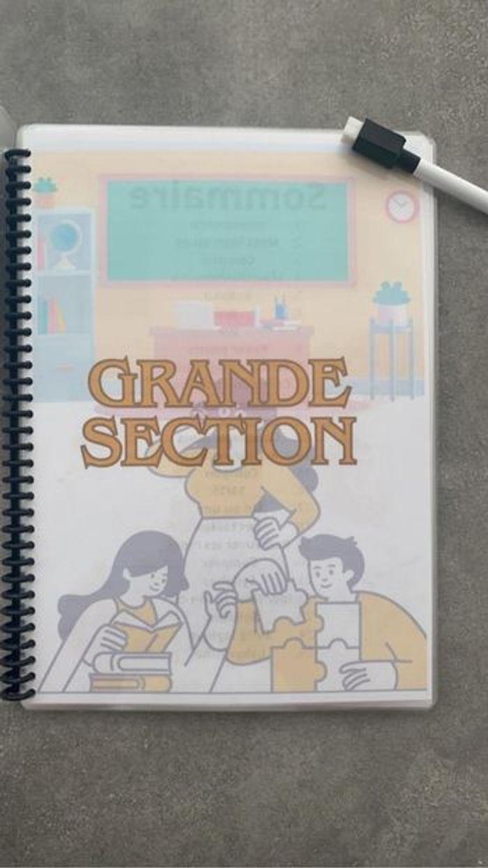 Livret d’activités enfant grande section maternelle - photo numéro 1