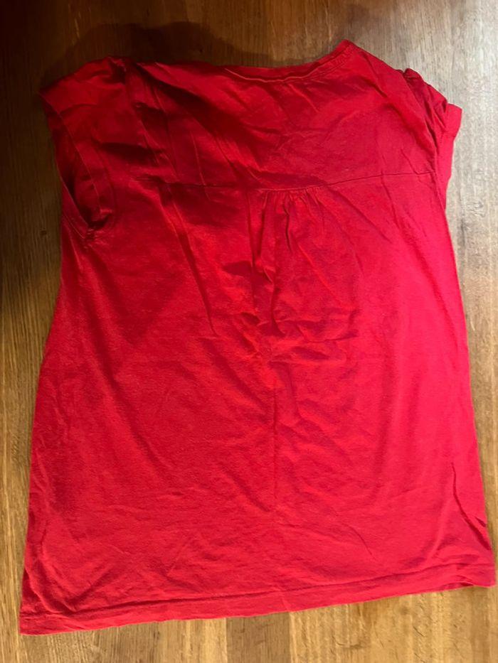 T-shirt rouge taille 42/44 mim - photo numéro 5