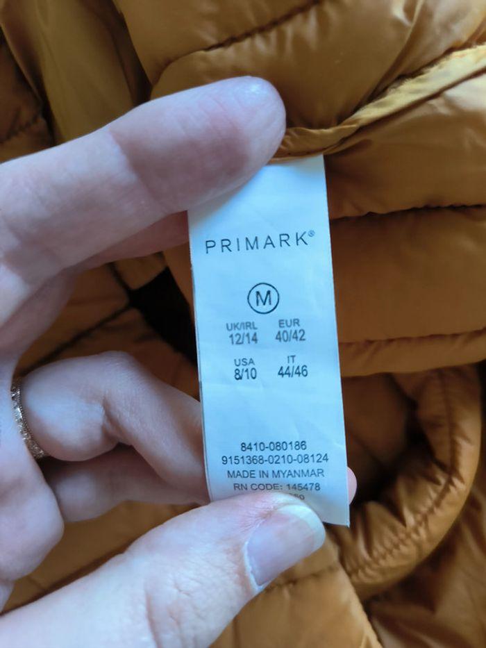 Doudoune fine jaune Primark - photo numéro 5