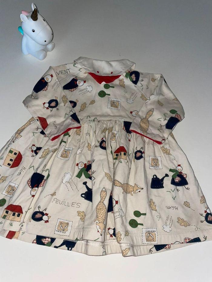 Robe sucre d’orge 6 mois fille - photo numéro 2