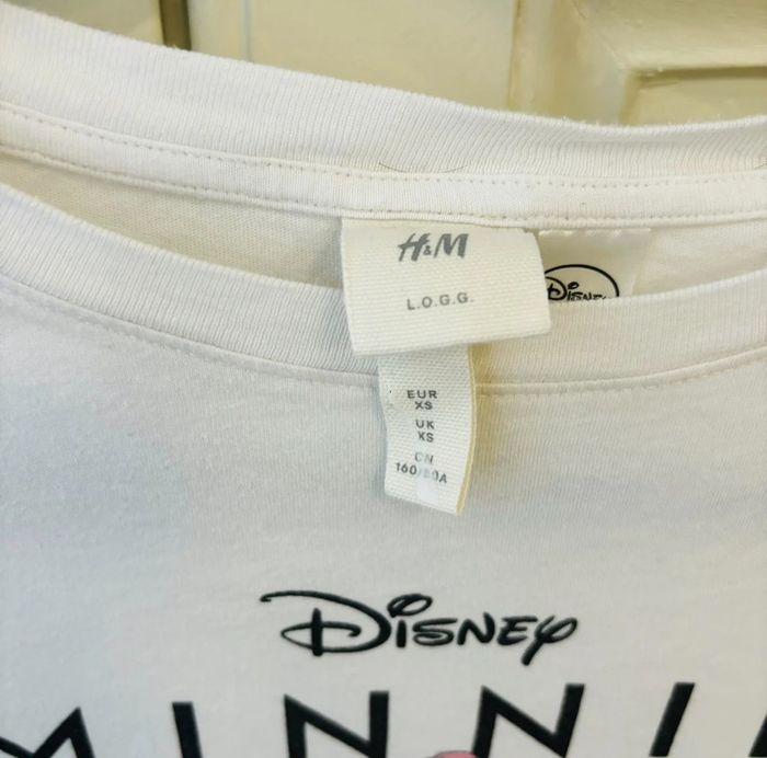 Haut tee-shirt Minnie Disney ado femme XS H&m - photo numéro 3