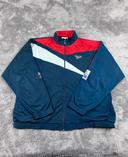 👕 Veste de Sport Reebok Rare Vintage 90’s UEFA Champion League 1992 Bleu Marine Taille L 👕