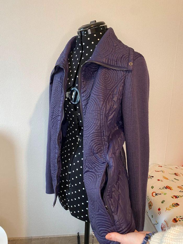 Veste matelassée violet M&S Mode taille L / 40 - photo numéro 3