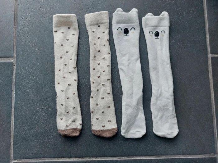 Lot de chaussettes hautes 23-26 - photo numéro 1