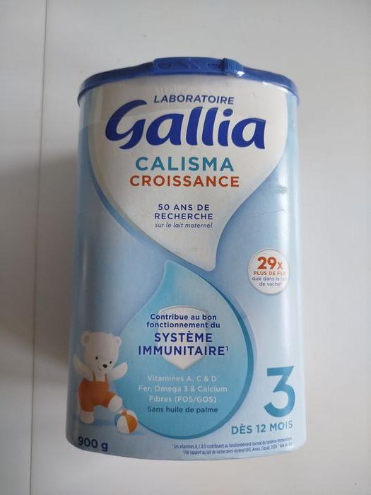 Lait de Croissance en poudre Age 3 (dès 12 mois) GALLIA - photo numéro 1