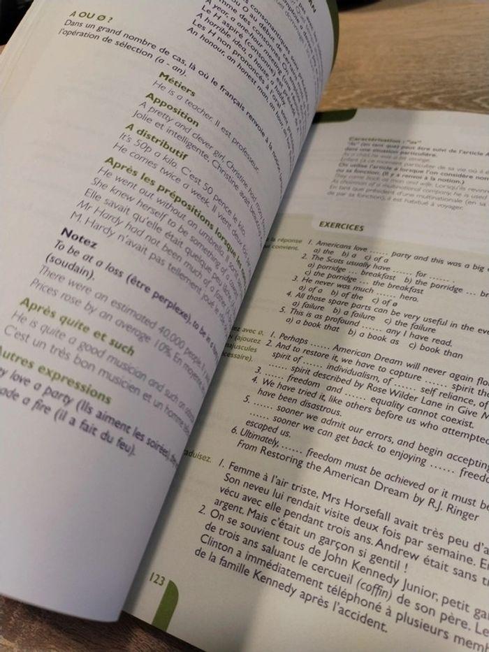 Livre Grammaire raisonnée 2 Anglais - photo numéro 5