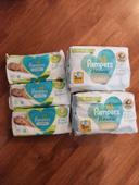 9 paquets Lingettes pampers