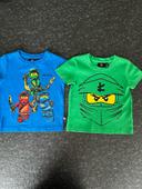 Lot de 2 t shirts ninjago Lego