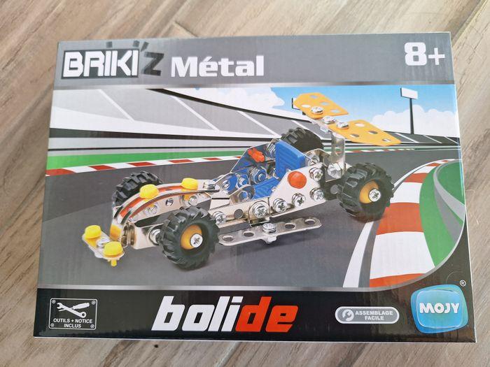 Jeu de construction voiture de course - brikiz metal bolide - photo numéro 1