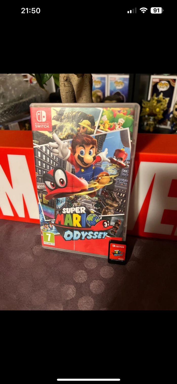 Jeu Nintendo Switch super Mario odyssey - photo numéro 1