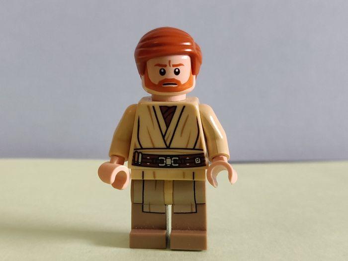 Minifig Lego Star Wars - Obi-Wan Kenobi - sw0535 - Torse fendu sur le côté - photo numéro 7